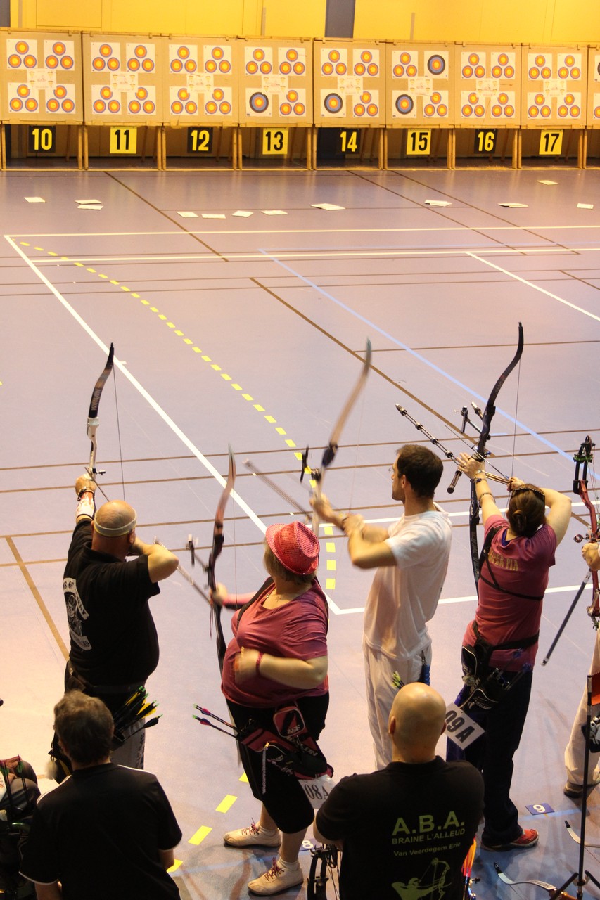 Les archers de la savoureuse au 24H internationales de Belfort 2015.